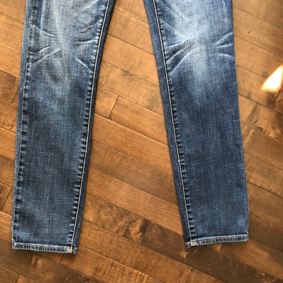 American Eagle Outfitters Blue Skinny Super Stretch Jeans Size 6 - Picture 4 of 10